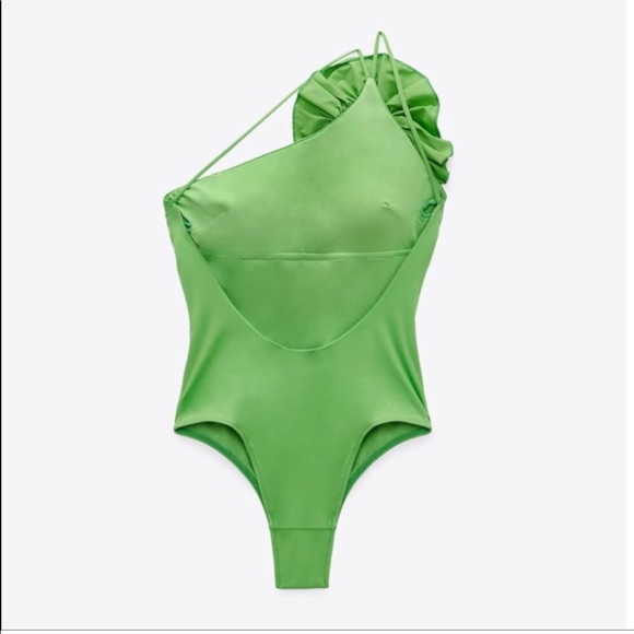 NWT Zara Floral Swimsuit - Picture 7 of 16